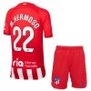 Oficiální Fotbalový Dres Atlético Madrid M.Hermoso 22 Domácí 2023-24 pro Děti